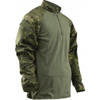 Košile Tru-spec taktická Combat 1/4 zip multicam tropic – Hledejceny.cz