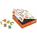 Viga Dřevěná magnetická písmenka a číslice v českém jazyce – Zboží Dáma