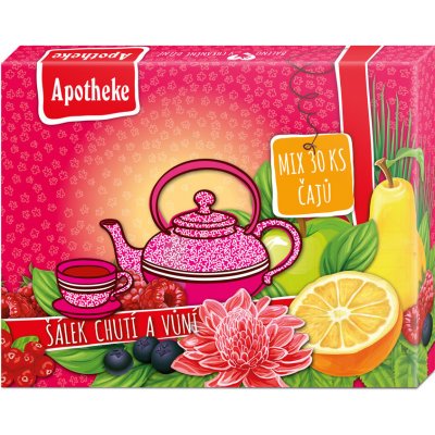 Apotheke Dárková kolekce prémiových čajů Šálek chutí a vůní 30 x 2 g – Zboží Mobilmania