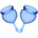 Satisfyer Mestruační kalíšek Feel good blue modrá – Zboží Dáma
