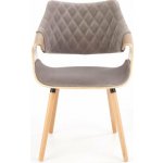 Halmar K396 šedá / dub – Sleviste.cz