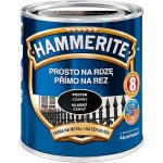 Akzo Nobel Hammerite přímo na rez antikorozní barva hladká bílá, 0,25L – HobbyKompas.cz