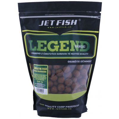 Jet Fish Legend Range boilies BIOENZYM FISH LOSOS / ASA 200 g 12 mm – Hledejceny.cz