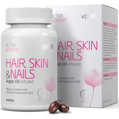 VPLab Ultra Women's Hair, Skin & Nails 90 softgels – Hledejceny.cz