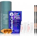 RefectoCil Brow Lash & Brow Perm trvalá ondulace 2 ks + Neutralizer neutralizér pro trvalou ondulaci 2 ks + Eye Care Pads ochranné papírky pod oči s vyživujícím účinkem 1 ks + kartáček na řasy a obočí