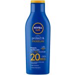 Nivea Sun Protect & Moisture hydratační mléko na opalování SPF20 200 ml – Zboží Dáma