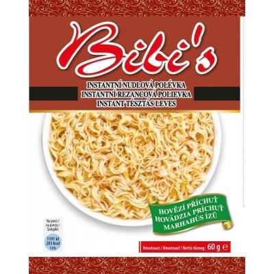 Bibis Instantní polévka 60g Hovězí – Zbozi.Blesk.cz