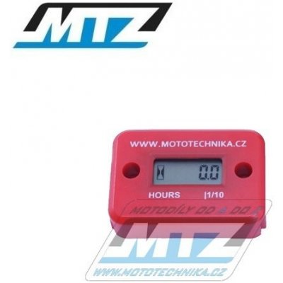 Počítadlo motohodin MTZ (motohodiny) - červené