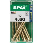 Spax Uni vrut zápust.hlava PZ/Z2 4CUT částečný závit Yellox 4 x 60 mm 10 ks – Hledejceny.cz