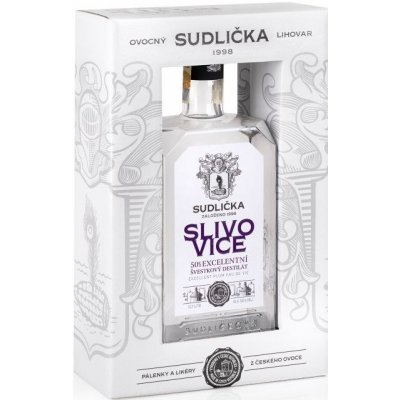 Sudlička Slivovice 50% 0,7 l (karton)