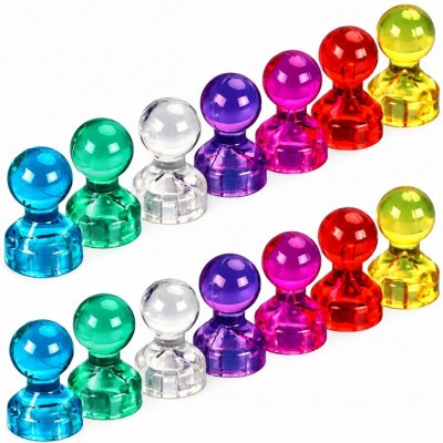 Magnet magnet Hunter Push-Pin 14 ks mix barev 17 mm x 11 mm – Hledejceny.cz