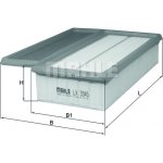 Vzduchový filtr MAHLE LX 3345 (LX3345) – Hledejceny.cz