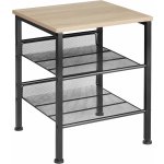 tectake 404270 odkládací stolek lincoln - industrial světlé dřevo – Sleviste.cz