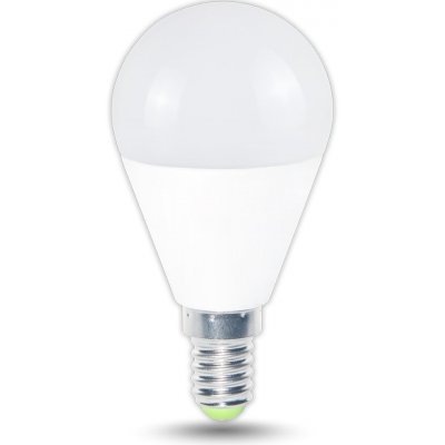 Tracon electric LED žárovka koule E14 8W teplá bílá