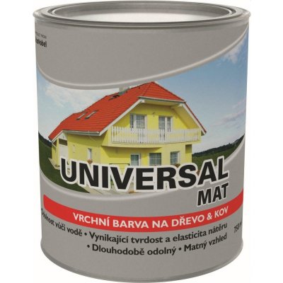 Dulux Universal leskl 0,75 l bílá – Zboží Mobilmania