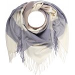 dámský hřejivý šátek šedo hnědá kostka 7200821-11 – Sleviste.cz