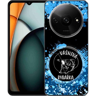 mmCase na Xiaomi Redmi A3 - vášnivá rybářka černé pozadí – Zboží Živě
