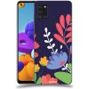 Pouzdro a kryt na mobilní telefon Samsung Pouzdro ACOVER Samsung Galaxy A21s s motivem Colorful Flowers