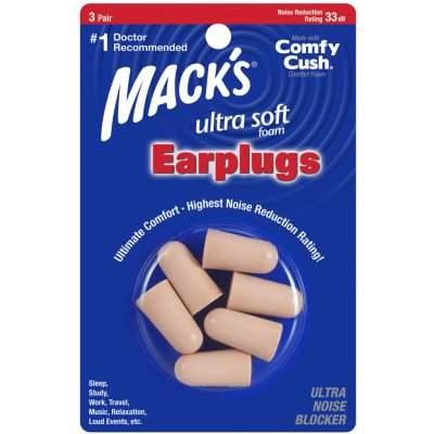 Mack's Ultra Soft špunty do uší 3 páry – Zboží Mobilmania
