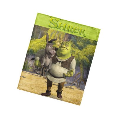 Carbotex Dětská deka Shrek a Oslík – Sleviste.cz