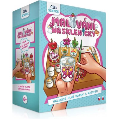 Albi Science Malování na skleničky – Sleviste.cz