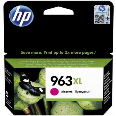 HP 963XL originální inkoustová kazeta purpurová 3JA28AE – Zboží Mobilmania