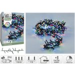 Koopman Řetěz LED 560L, Multi, zelený kabel, 11 m – Hledejceny.cz