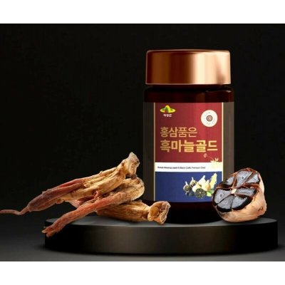 Ženšen Korejský červený ženšen a černý česnek extrakt GOLD na imunitu 240 g – Hledejceny.cz
