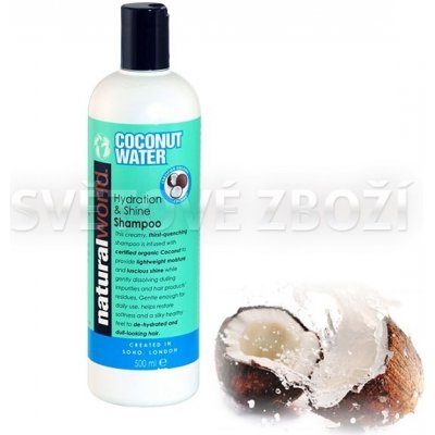 Natural World Coconut Water šampon na vlasy 500 ml – Zbozi.Blesk.cz