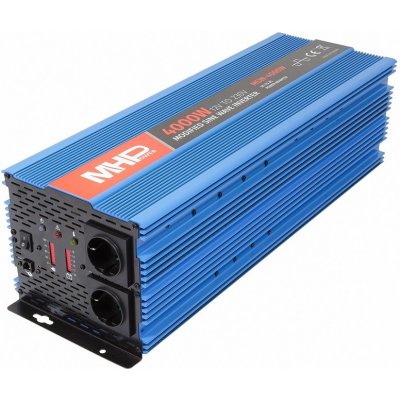 MHPower MSW-4000W, 4000W, 12V/230V, modifikovaná sinus; MSW-4000W-12V – Zboží Mobilmania