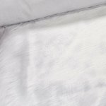 Umělá kožešina 8916 386-50 dlouhý chlup, světle šedá, šíře 150cm (metráž) – Hledejceny.cz