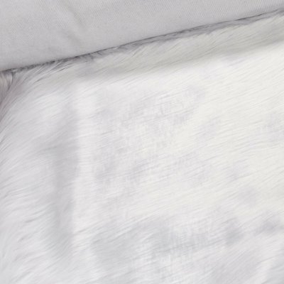 Umělá kožešina 8916 386-50 dlouhý chlup, světle šedá, šíře 150cm (metráž) – Hledejceny.cz