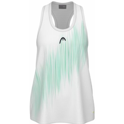 Head Girls Vision Agility Tank Top candy green/performance print zelený – Zboží Dáma