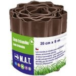 BRADAS Obruba záhonů hnědá, 9m, 20cm COLOUR BOX BR-OBFB 0920 – Zbozi.Blesk.cz