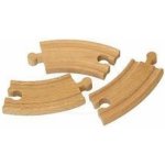 Bigjigs Krátká kruhová kolej vláčkodráhy 10 cm – Zboží Dáma Bigjigs Krátká kruhová kolej vláčkodráhy 10 cm – Zboží Dáma