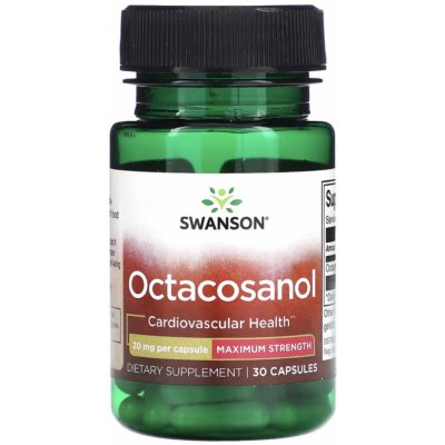Swanson Octacosanol 30 kapslí 20 mg – Hledejceny.cz