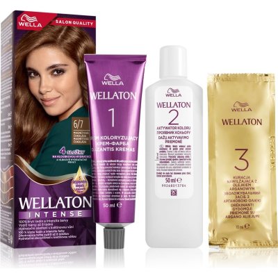 Wella Wellaton Intense barva na vlasy s arganovým olejem 6/7 Magnetic Chocolate – Hledejceny.cz