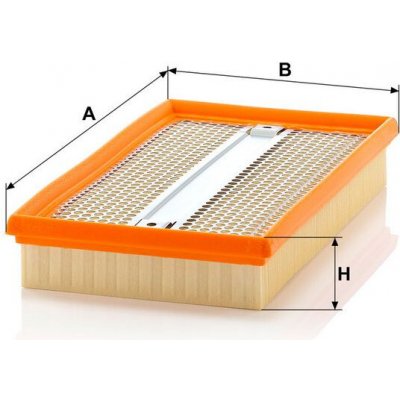 MANN-FILTER Vzduchový filtr MANN C33125 (MF C33125) – Hledejceny.cz