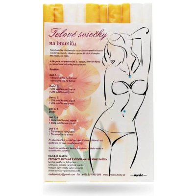 Medosviecky Jan Melichtělové svíčky Imunita 10 ks – Zboží Dáma