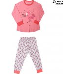 Wolf dětské pyžamo S2152B růžová – Zboží Mobilmania