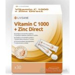LIVSANE Vitamin C 1000 mg + zinek Direct 30 tablet – Hledejceny.cz
