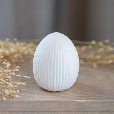 Storefactory Velikonoční dekorace Osby 8 cm, bílá barva, keramika – Hledejceny.cz