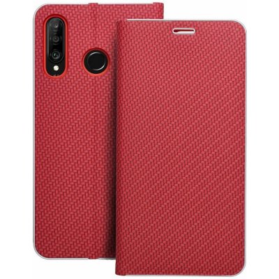 Luna Carbon pro Huawei P30 Lite, červená – Zboží Živě