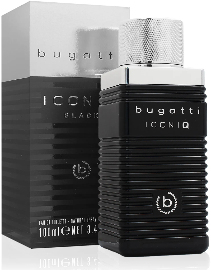 Bugatti Iconiq Black toaletní voda pánská 100 ml