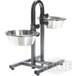 Trixie Psí bar nastavitelná misek 2 x Miska 2,8 l/24 cm – Zboží Mobilmania