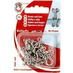 Háčky a očka velikost 15+14 varianta nikl – Zbozi.Blesk.cz