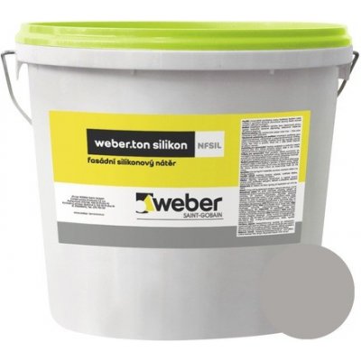 WEBER TON silikon 25 kg SE4D šedá – Zboží Mobilmania