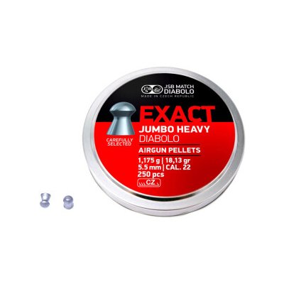 Diabolky Exact Jumbo Heavy 5,52 mm; 1,175g JSB – Zboží Mobilmania