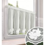 Dekorační krátká vitrážová záclona do kuchyně LETTO 150x70 cm MyBestHome – Hledejceny.cz