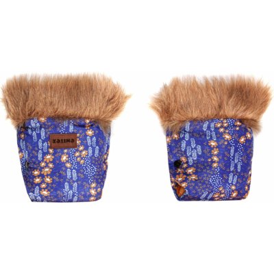 Emitex Rukavice Emmik Modré květinky – Zboží Dáma